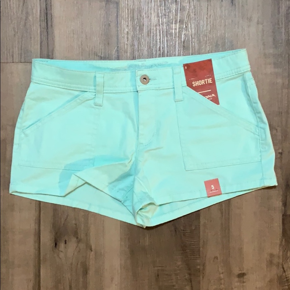 Teal shorts- Arizona Jean Co.